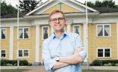  ?? ROB KRUYT ?? Developer Eric Woodward says he wants to make sure Fort Langley remains “somewhere different” over the coming decades.