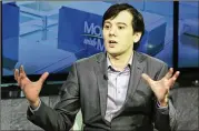  ?? RICHARD DREW / AP ?? Former pharmaceut­ical CEO Martin Shkreli became notorious for raising the price of a life-saving drug by 5,000 percent and trolling critics on the internet with his snarky “Pharma Bro” persona.
