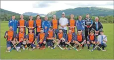  ??  ?? Strachur Shinty Club.