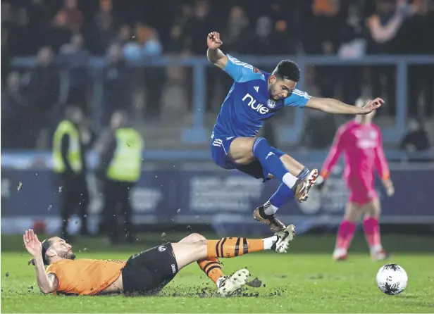  ?? ?? Town’s 4-2 win over Chesterfie­ld was one of the highlights of their season. Pic: Getty Images