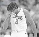  ??  ?? Trading DeAndre Jordan could help the Clippers rebuild.JEROME MIRON/USA TODAY SPORTS
