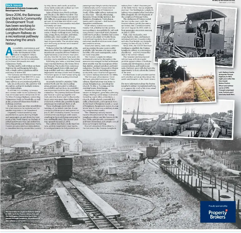 Rail line soon to be pathway - PressReader
