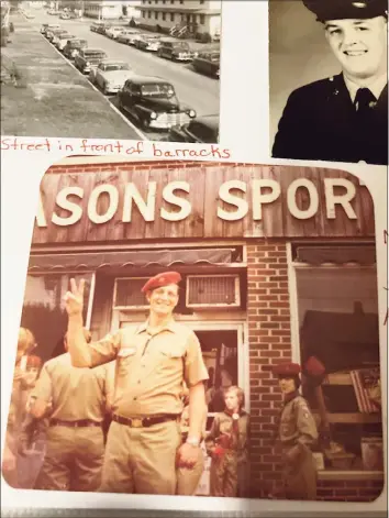  ?? Contribute­d photo ?? Brendan Sniffin, a Danbury man named to the Connecticu­t Veterans Hall of Fame, is pictured from his days in the Air Force. He served from 1953 to 1957 and is the commander of the Korean War Veterans Associatio­n in Danbury.