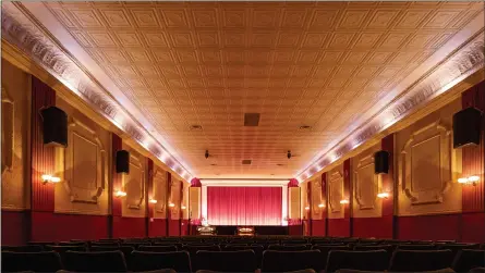  ?? PHOTO COURTESY OF THE VALLEY FORGE TOURISM AND CONVENTION BOARD ?? The Grand Theater of East Greenville is one of the businesses being featured in the second round of the Make It Main Street promotion initiative by the Valley Forge Tourism and Convention Board.
