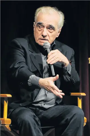  ?? Picture: GETTY IMAGES ?? TALKING POINT: Martin Scorsese attends an official screening of ‘Silence’ hosted by The Academy of Motion Picture Arts and Sciences in New York City on Thursday last week