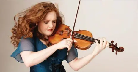  ?? ICARTISTS ?? At the Montreal Chamber Music Festival, American violinist Rachel Barton Pine gave a rare performanc­e of all 24 of Niccolo Paganini’s Caprices.