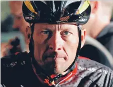  ?? Photo: REUTERS ?? Guilty: Lance Armstrong admitted cheating in his Oprah Winfrey interview, but many say his confession didn’t go far enough.