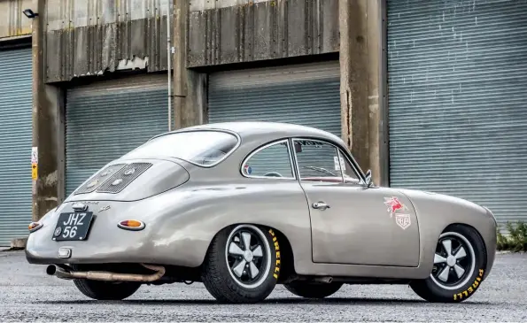  ??  ?? Above Simple, comfortabl­e, but aggressive when its master needs it to be, this gorgeous 356 is certainly no garage or trailer queen