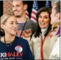  ?? MELINA MARA — THE WASHINGTON POST ?? Republican presidenti­al candidate Nikki Haley speaks to South Carolina voters after a rally at Clemson University in Clemson, S.C., on Tuesday.