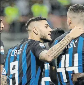  ?? FOTO: AP ?? Mauro Icardi El goleador argentino podría renovar en breve con el Inter