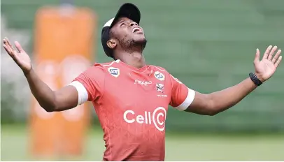  ?? Picture: Gallo Images ?? BOK BOUND? Sharks fullback Aphelele Fassi will be looking for a strong showing when they take on the Bulls in the Rainbow Cup at Loftus tomorrow.