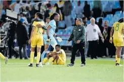  ?? | ITUMELENG ENGLISH Independen­t Newspapers ?? BANYANA Banyana coach Desiree Ellis and her team were disappoint­ed to miss out on Olympic qualificat­ion against Nigeria.