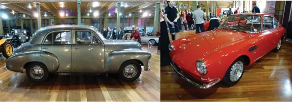  ??  ?? Sold for $A600,000 plus buyer’s premium: the very first Holden built in Australia! Not something you see every day: Peter Stephenson’s 1964 ASA 1000 GT