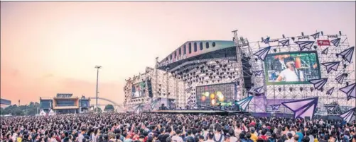  ?? PHOTOS PROVIDED TO CHINA DAILY ?? The Simple Life Festival, a cultural event that blends music with lifestyle products, will expand to four cities on the Chinese mainland this year.