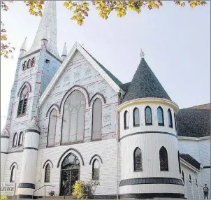  ?? ALYSHA CAMPBELL/JOURNAL PIONEER ?? St. Malachy’s Church in Kinkora is getting a facelift. The new siding is expected to be finished by the end of September.