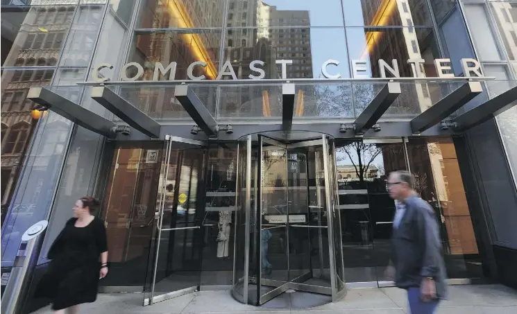  ?? BRADLEY C. BOWER/BLOOMBERG FILES ?? A trio of former Comcast workers is finding that speaking up against sexual harassment won’t necessaril­y lead to swift action to oust alleged offenders, even in the #MeToo era. The company is still considerin­g the women’s petition for reforms to...