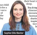  ??  ?? Sophie Ellis-Bextor