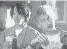  ?? PROVIDED BY ORION PICTURES CORP. VIA EVERETT COLLECTION ?? Keanu Reeves, left, and Alex Winter scour the time- space continuum for a most awesome history project in 1989' s “Bill and Ted's Excellent Adventure.”
