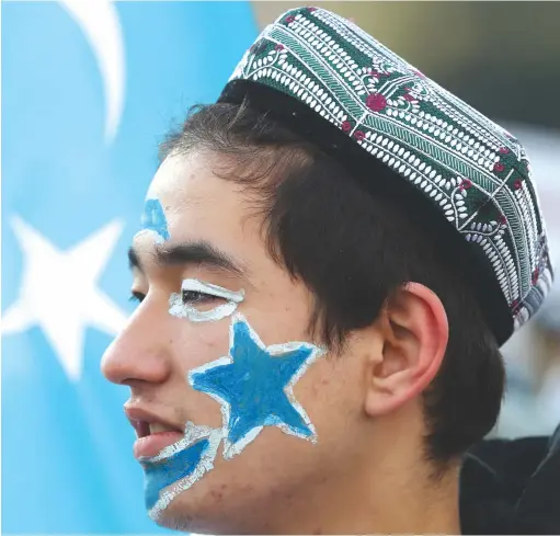  ?? (Murad Sezer/Reuters) ?? A MAN from China's Uyghur Muslim ethnic group. A recent interfaith panel took place in New York looking at the human rights violations against the Uyghurs by the Chinese government.