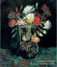  ??  ?? Vincent van Gogh,Bouquet de Fleurs, 1886