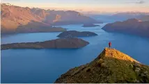  ??  ?? Visitor numbers to Wanaka’s Roys Peak increased by 27 per cent last year.