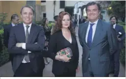  ?? ?? ● José Luis Ballester, Macarena Garcia Otero y Jesús Borjabad.