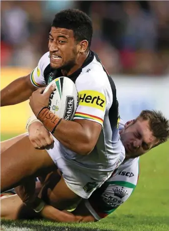  ?? PHOTO: MARK KOLBE/GETTY IMAGES ?? RUNNING HOT: The Panthers’ Viliame Kikau has been a revelation in the first three rounds.