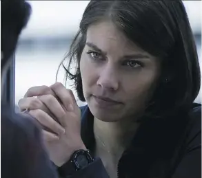  ?? STXFILMS ?? Lauren Cohan stars as Alice Kerr in the heart-stopping Mile 22.