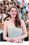  ?? EFE ?? Marion Cotillard, en Cannes