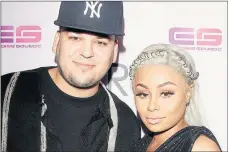  ??  ?? ALL IS REVEALED: Rob and Chyna Kardashian reveal the sex of their unborn baby in the first episode of their reality show due to air in South Africa on DStv’s E! Entertainm­ent channel on Sunday