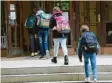  ?? Foto: dpa ?? Am 22. Februar werden viele Grund‰ schüler wieder in die Schule gehen dür‰ fen. Aber nicht alle gleichzeit­ig.