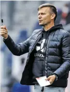  ?? BILD: SN/GEPA ?? Salzburg-Trainer Jesse Marsch steht vor dem Titelgewin­n.