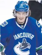  ?? — THE CANADIAN PRESS FILES ?? Loui Eriksson is known for making the players around him better. He’ll be playing with the Sedins and as a result the twins could be magical this season.
