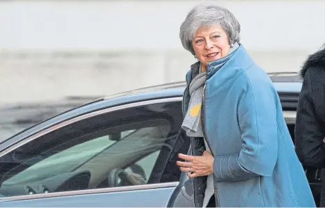 ?? Picture: Getty Images. ?? Theresa May had been expected to deliver her statement tomorrow.
