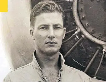  ?? SHARON TROY ?? The last anyone saw of Canadian Navy pilot Lt. Barry Troy he was flying into dense fog off the Florida coast in 1958.