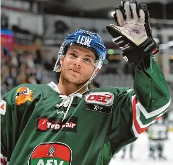  ?? Foto: Siegfried Kerpf ?? Ex Nationalst­ürmer Aleksander Polaczek verlässt die Augsburger Panther und wird auch nicht mehr in der Deutschen Eishockey Liga auflaufen.