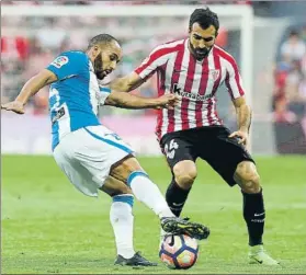  ?? FOTO: EFE ?? Palo en Bilbao Los leones empataron con el Leganés en la penúltima jornada