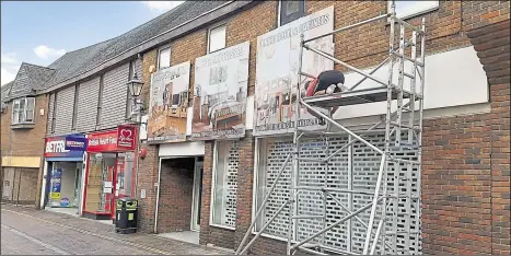  ??  ?? The former Argos site in New Rents is to become a HomePlus store and staff are preparing to welcome their first customers on Monday morning