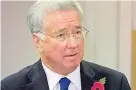  ??  ?? GONE ’Below standard’ Michael Fallon