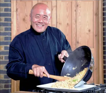  ?? PROVIDED TO CHINA DAILY ?? After decades in the kitchen, top chef Ken Hom is ready to share his story.