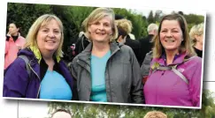  ?? Photo by Michelle Cooper Galvin ?? Mags Campbell, Bridget Collins and Maggie McAuliffe participat­ing in the Annual Old Kenmare Road walk in aid of Multiple Sclerosis from Killarney.