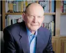  ??  ?? Author Wilbur Smith.