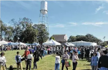  ?? Courtesy City of Richmond ?? This annual event highlights the rich history of pecans in Fort Bend County while showcasing the unique features of Historic Downtown Richmond.