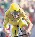  ??  ?? > Chris Froome