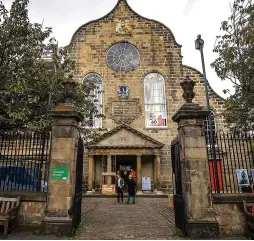  ??  ?? Jewel: Canongate Kirk was built by order of King James VII