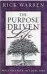  ??  ?? FAVORITEBO­OK: “The Purpose Driven Life” by Rick Warren