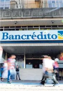  ?? ARCHIVO ?? Bancrédito alcanzó los ¢438.040 millones en cartera de crédito, en 2016.