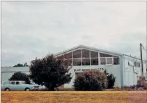  ??  ?? ABOVE: The Blue Moon ice cream factory was situated in Karanema Drive, Havelock North.