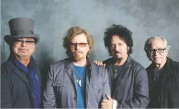  ?? CONTRIBUTE­D PHOTO ?? Toto, featuring David Paich, Joseph Williams, Steve Lukather and Steve Porcaro, will perform Sunday at 8 p.m. at The Tivoli.