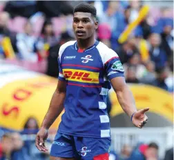  ?? BACKPAGEPI­X ?? READY FOR ACTION? Rassie Erasmus has hinted that young flyhalf Damian Willemse could come into the mix for the Rugby Championsh­ip.